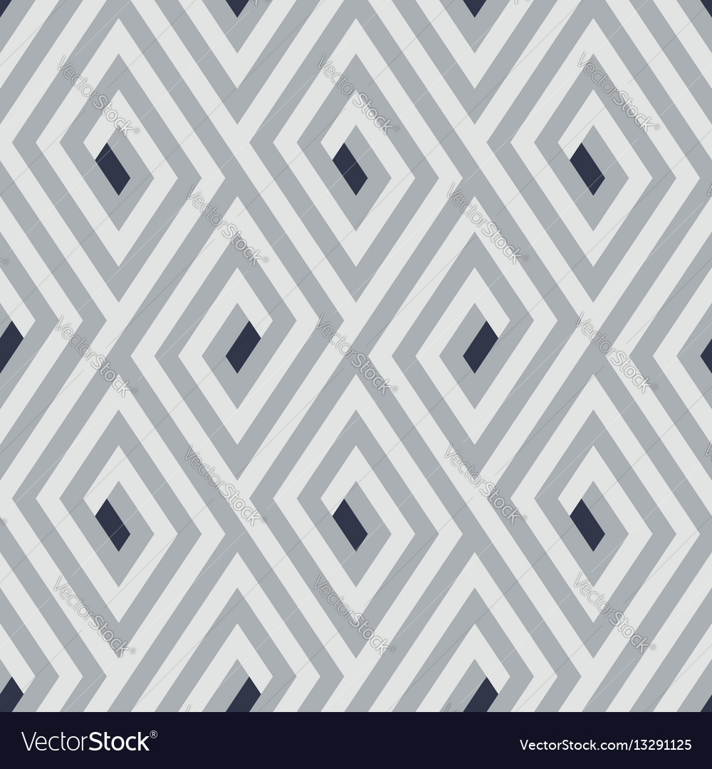 Pattern with stripe chevron geometric shapes Vector Image