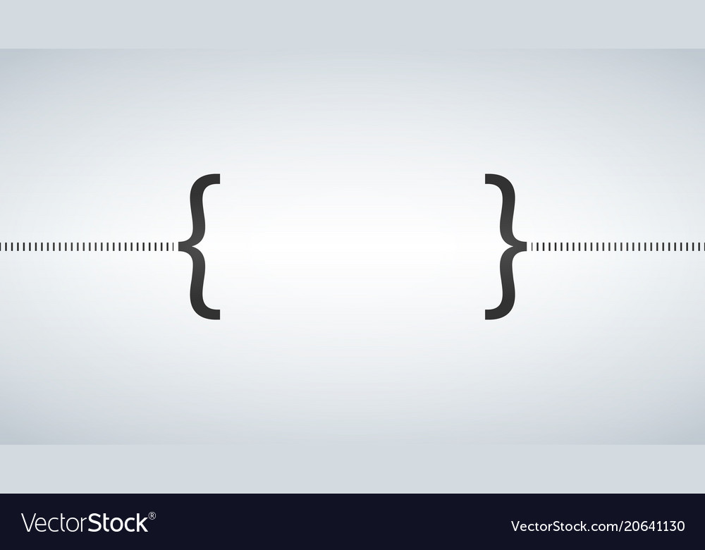 The Curly Bracket Icon Quote Symbol Black And Vector Image Best Quote Symbol The Curly Bracket Icon Quote Symbol Black And Vector Image Best Quote Symbol