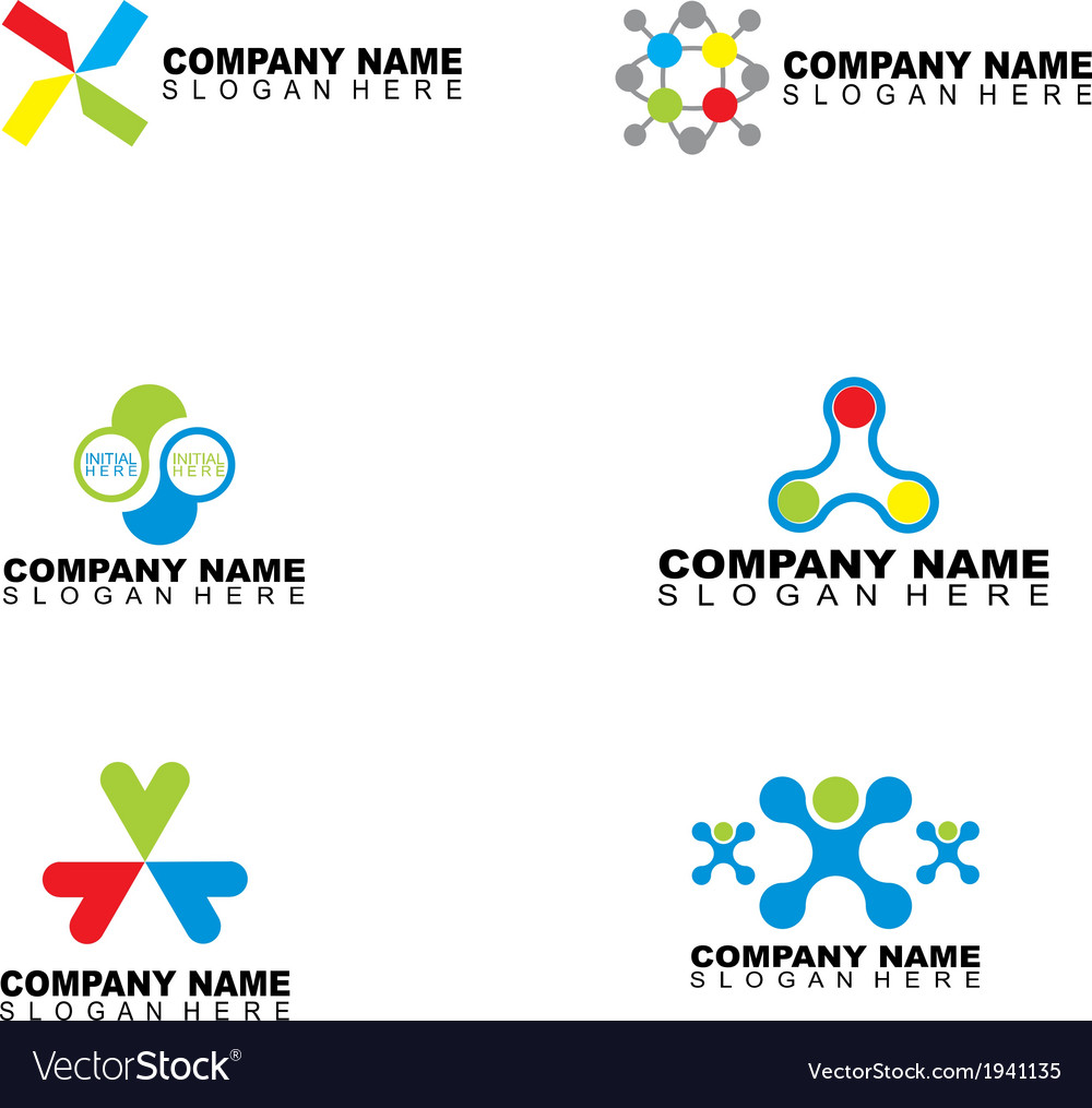 Company Name Design Royalty Free Vector Image - VectorStock