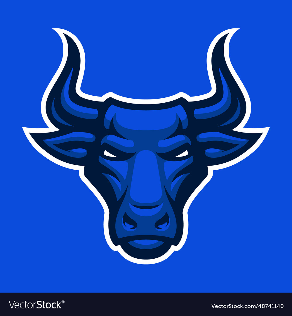 Bull mascot Royalty Free Vector Image - VectorStock