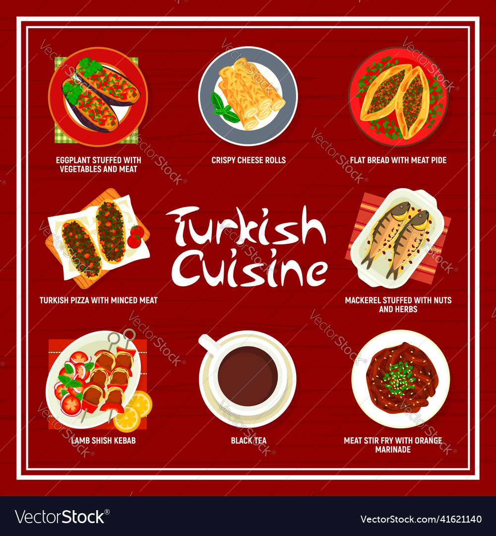 Turkish shop kebab menu