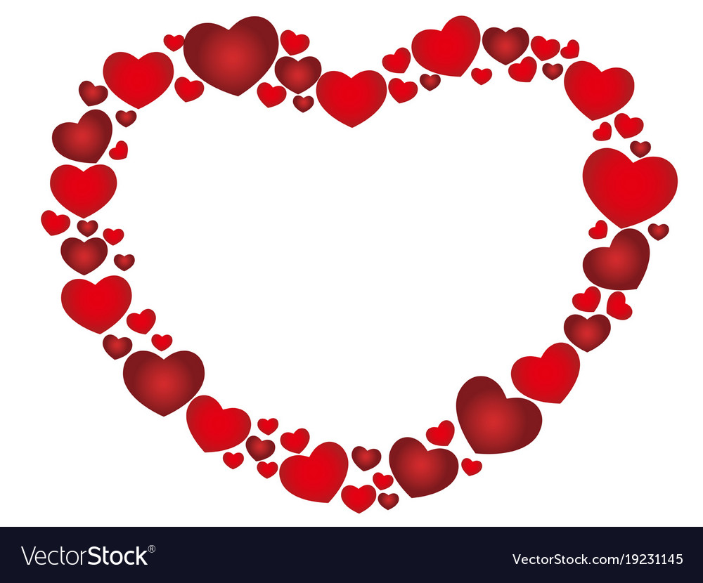 heart picture frame png