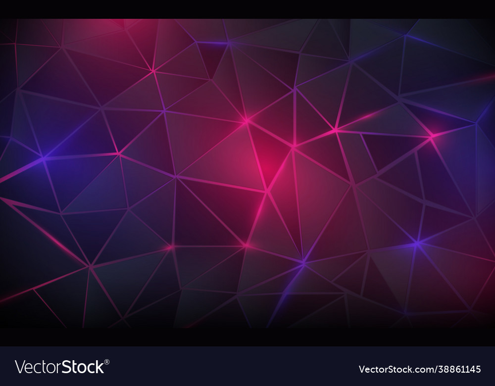 Abstract triangle and geometric background Vector Image