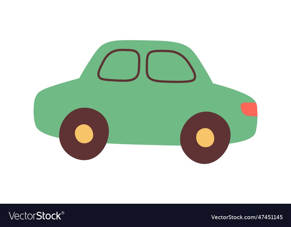 Cartoon car vehicle Royalty Free Vector Image - VectorStock