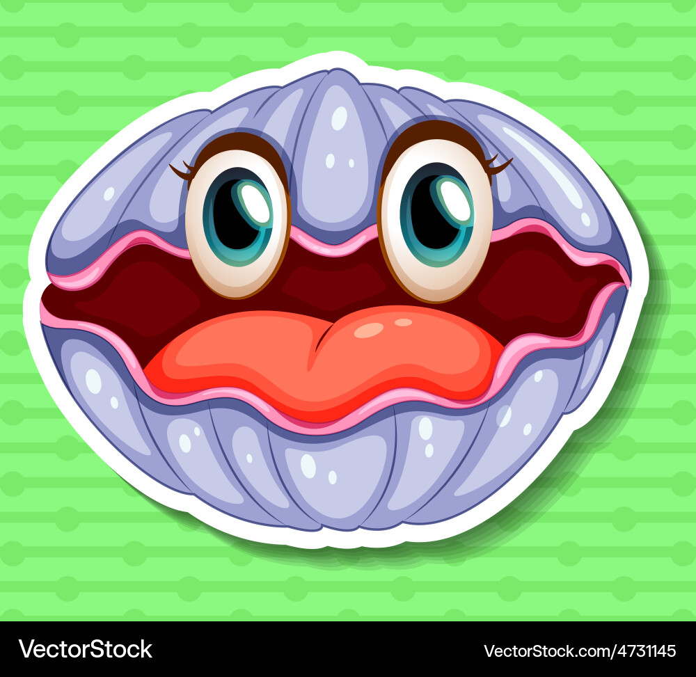 Seashell Royalty Free Vector Image - VectorStock