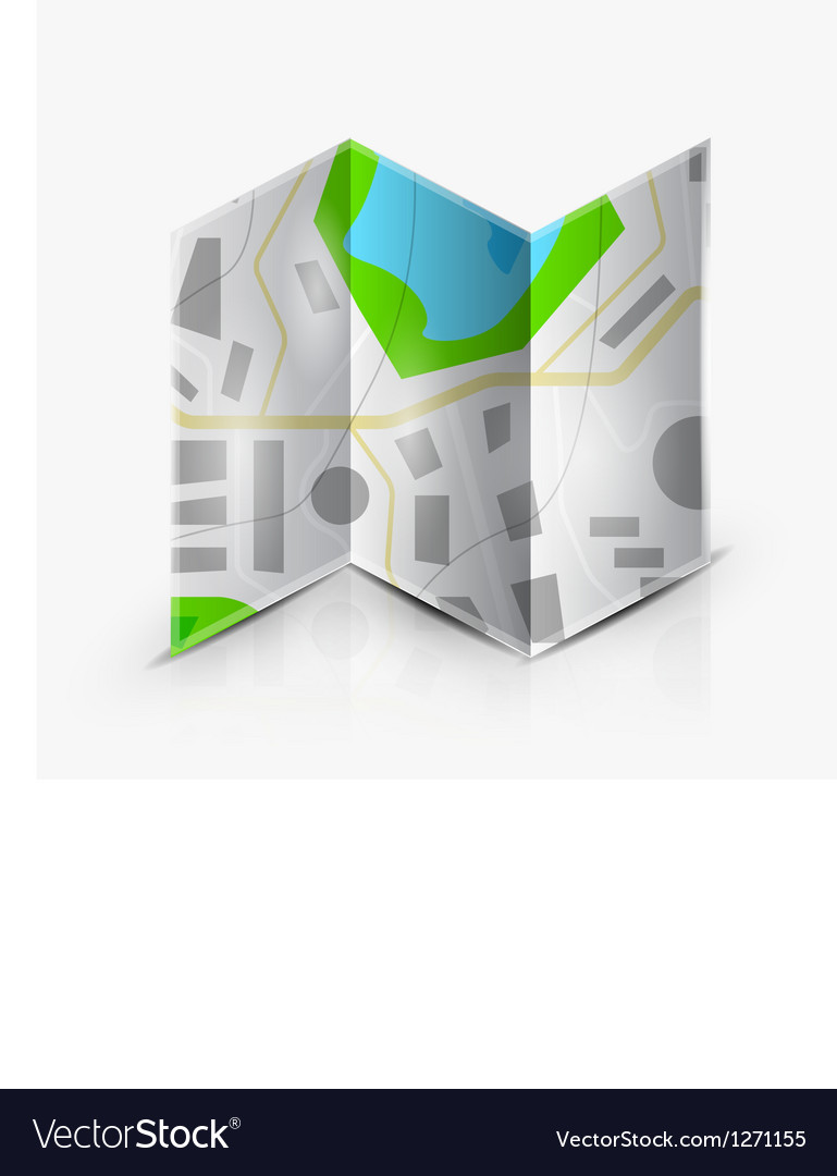 Map navigation icon Royalty Free Vector Image - VectorStock