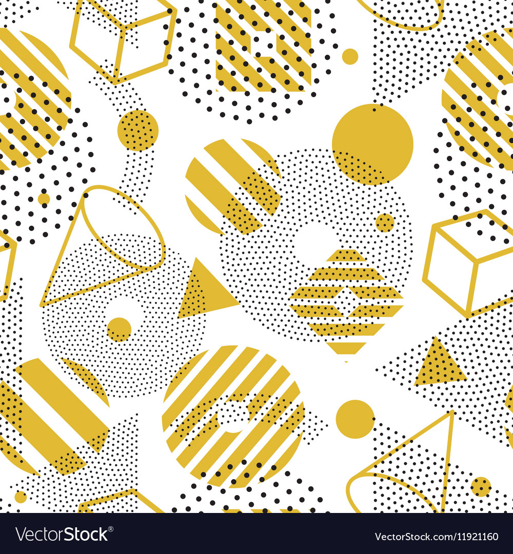 Seamless abstract geometric pattern Royalty Free Vector