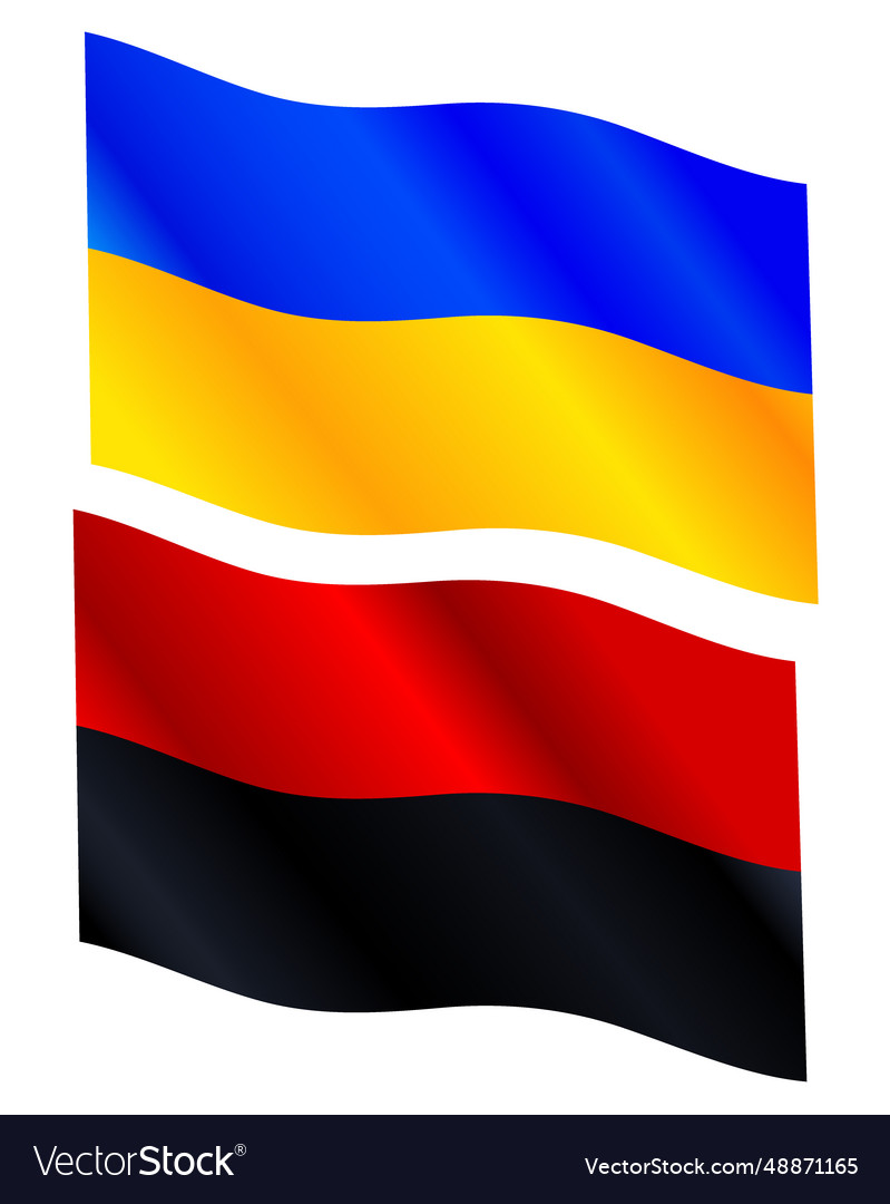 Flags of ukraine Royalty Free Vector Image - VectorStock