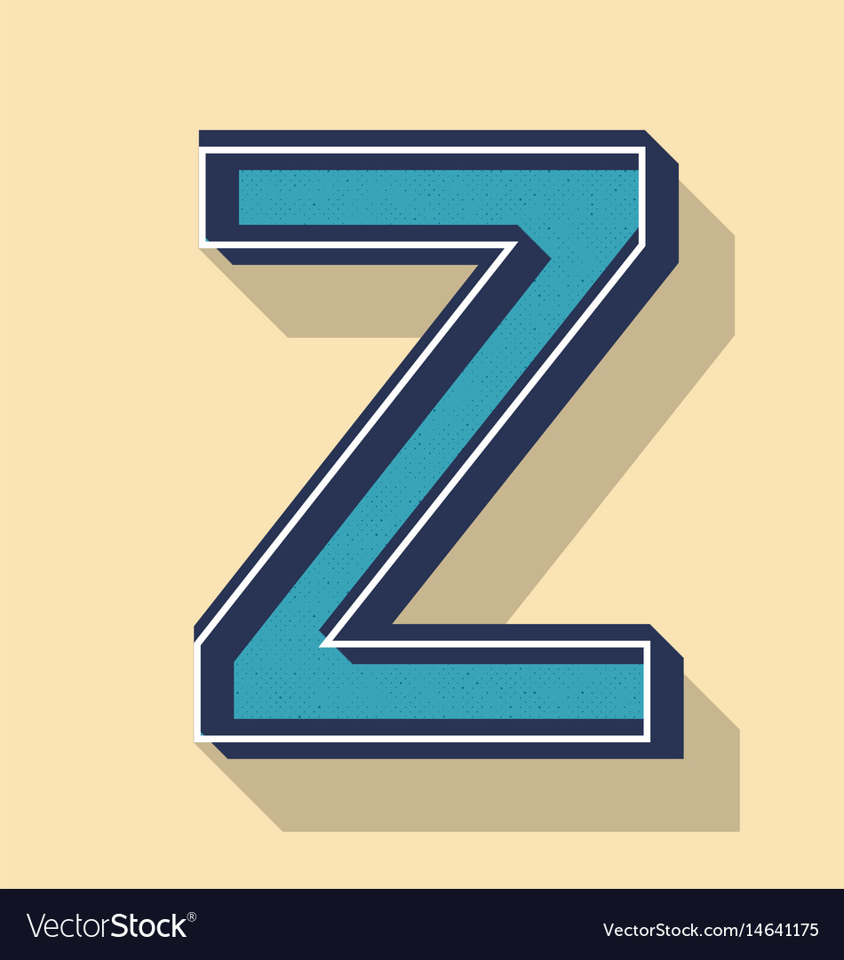 font letter z