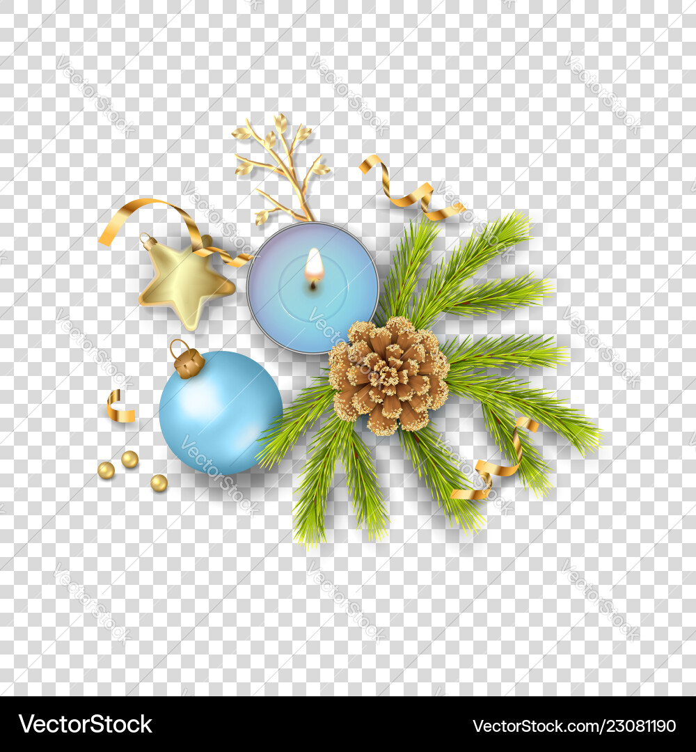 Christmas Festive Ornament Royalty Free Vector Image