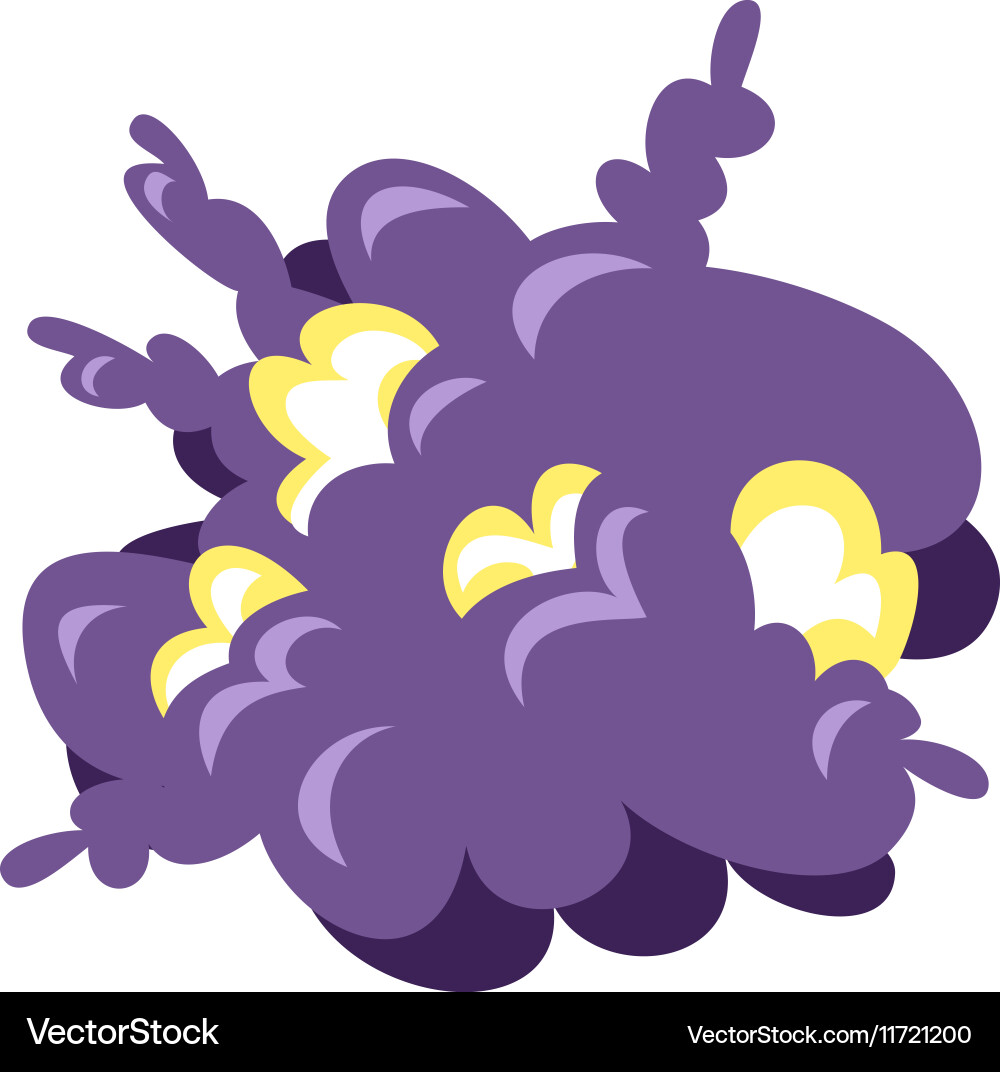 Boom explosion Royalty Free Vector Image - VectorStock