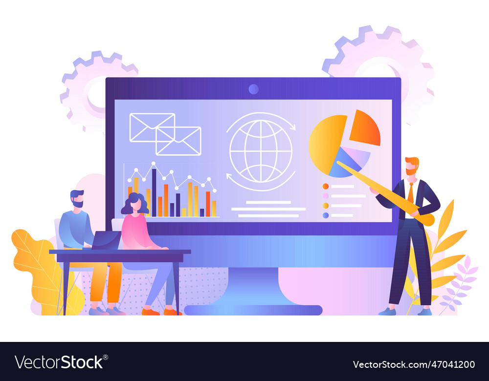 Effective marketing concept Royalty Free Vector Image