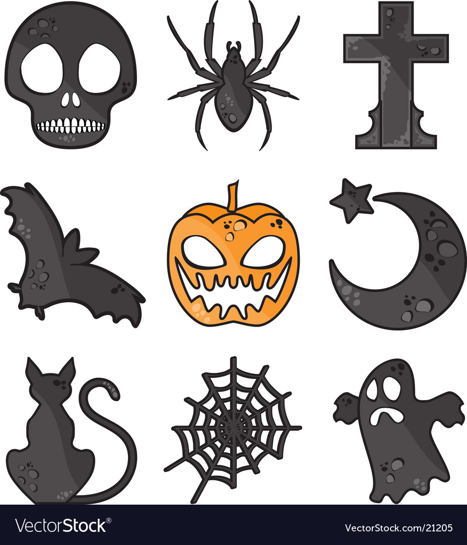 Halloween symbols