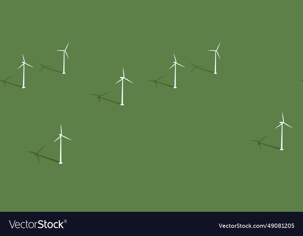 Trendy simple seamless flat abstract green field Vector Image