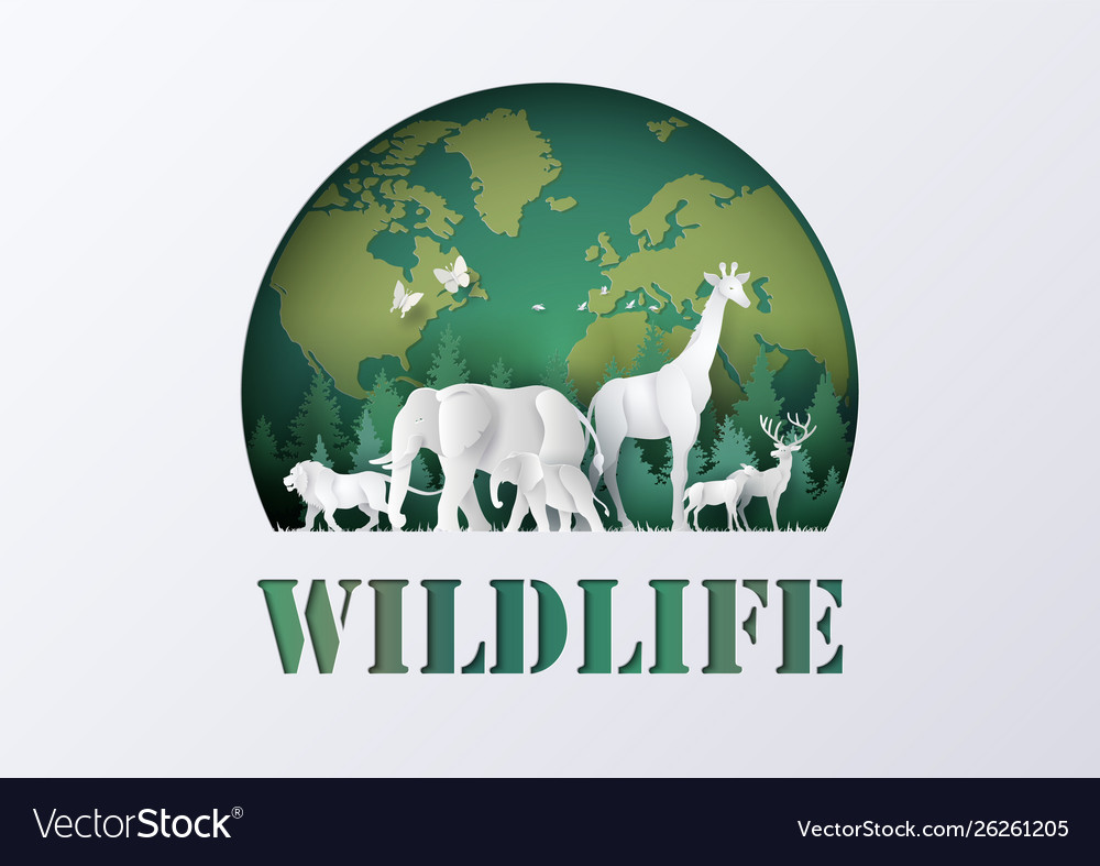 world-wildlife-day-royalty-free-vector-image-vectorstock