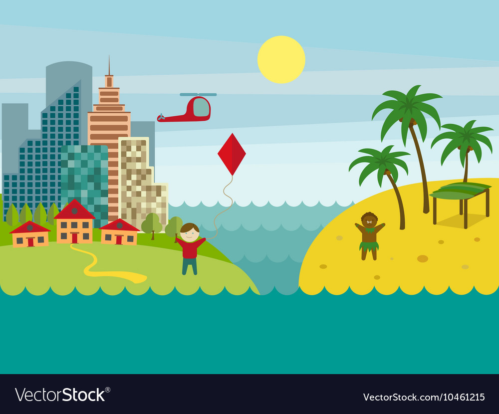 Developed and underdeveloped countries Royalty Free Vector