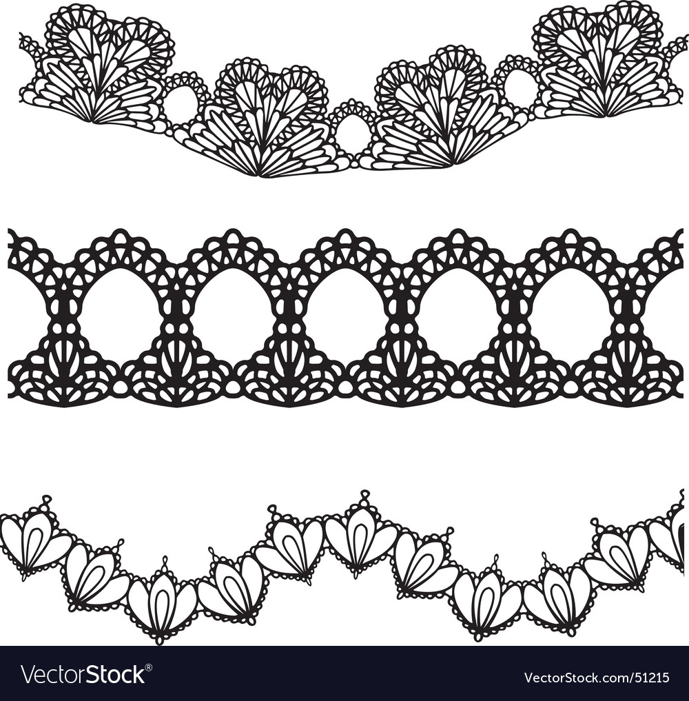 Download Lace design Royalty Free Vector Image - VectorStock