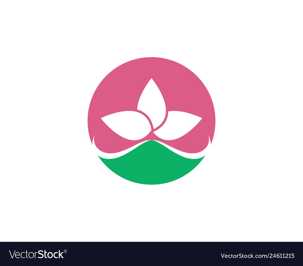 Lotus symbol Royalty Free Vector Image - VectorStock