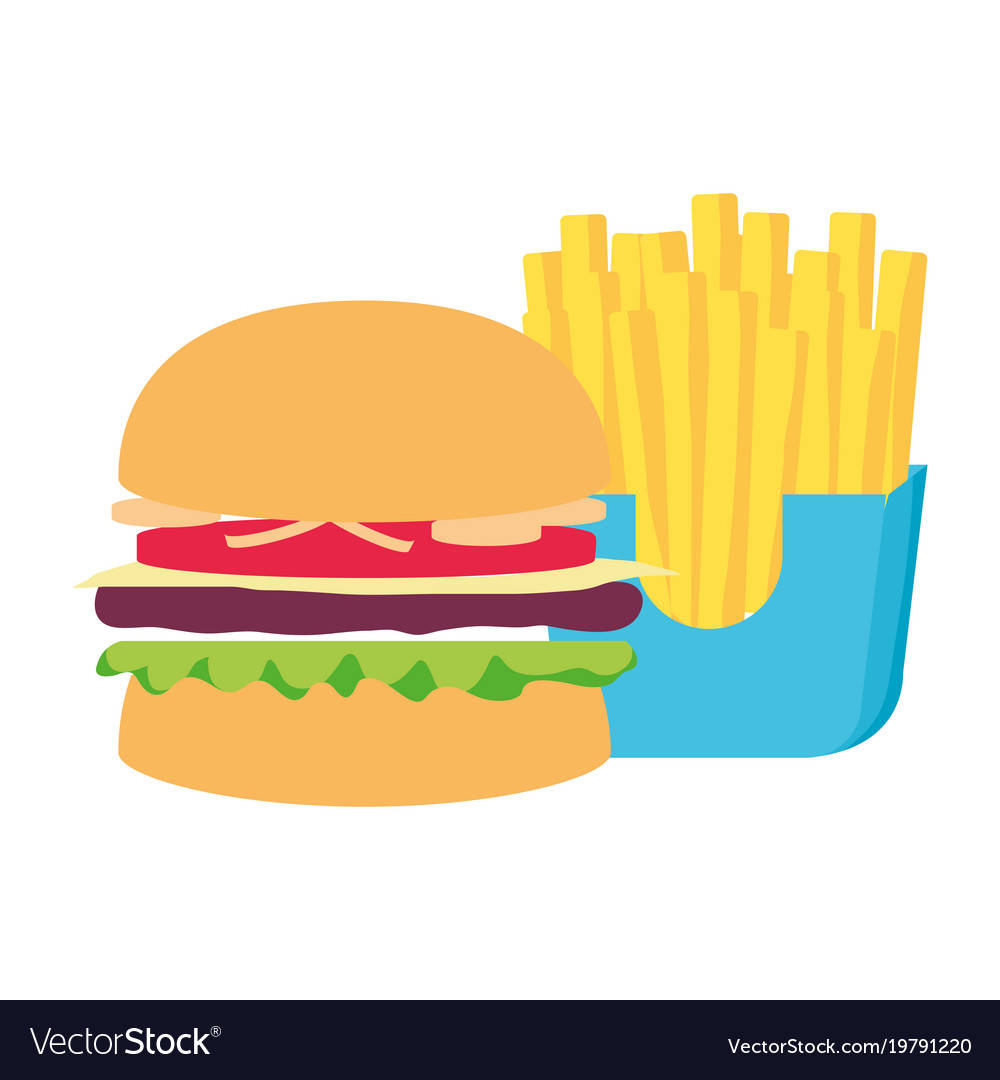 Burger Royalty Free Vector Image - VectorStock