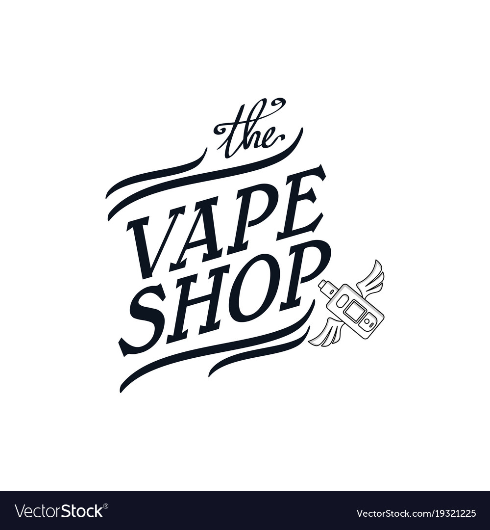 Electric cigarette personal vaporizer Royalty Free Vector