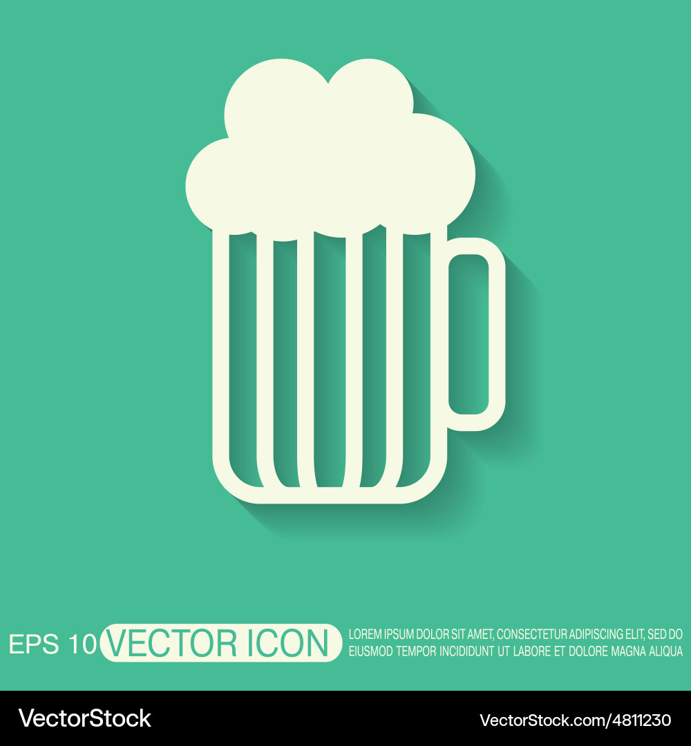 Beer icon Royalty Free Vector Image - VectorStock