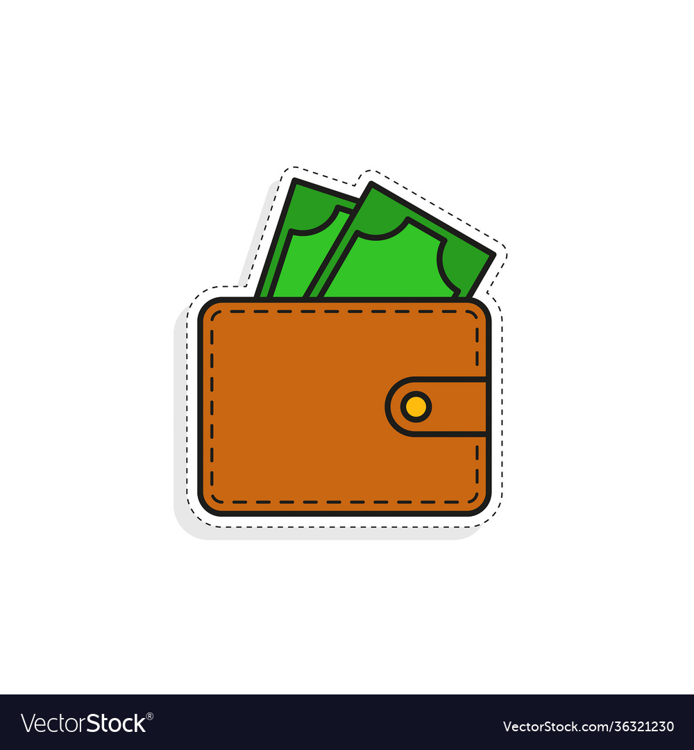 Purse icon Royalty Free Vector Image - VectorStock