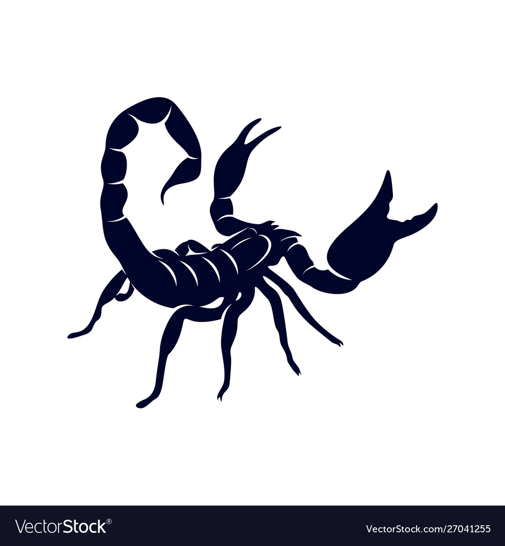 Scorpion logo image for tattoo symbol Royalty Free Vector Scorpion logo image for tattoo symbol Royalty Free Vector