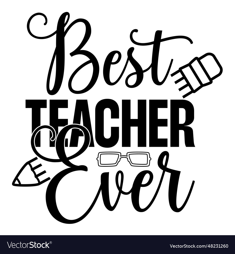 Back to school shirt teacher gift Royalty Free Vector Image