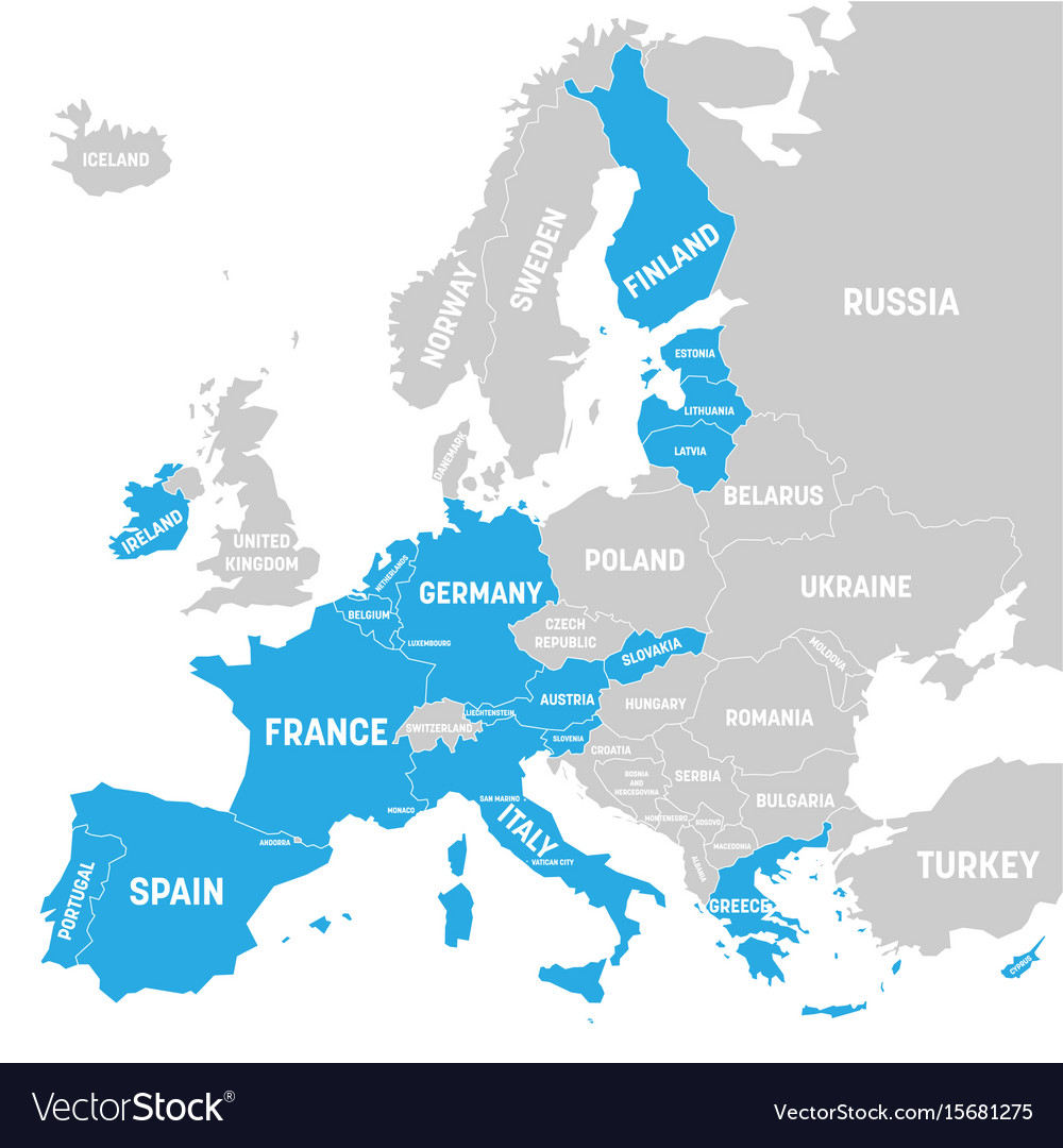 The Eurozone: A Map Of Monetary Integration And Shared Prosperity ...