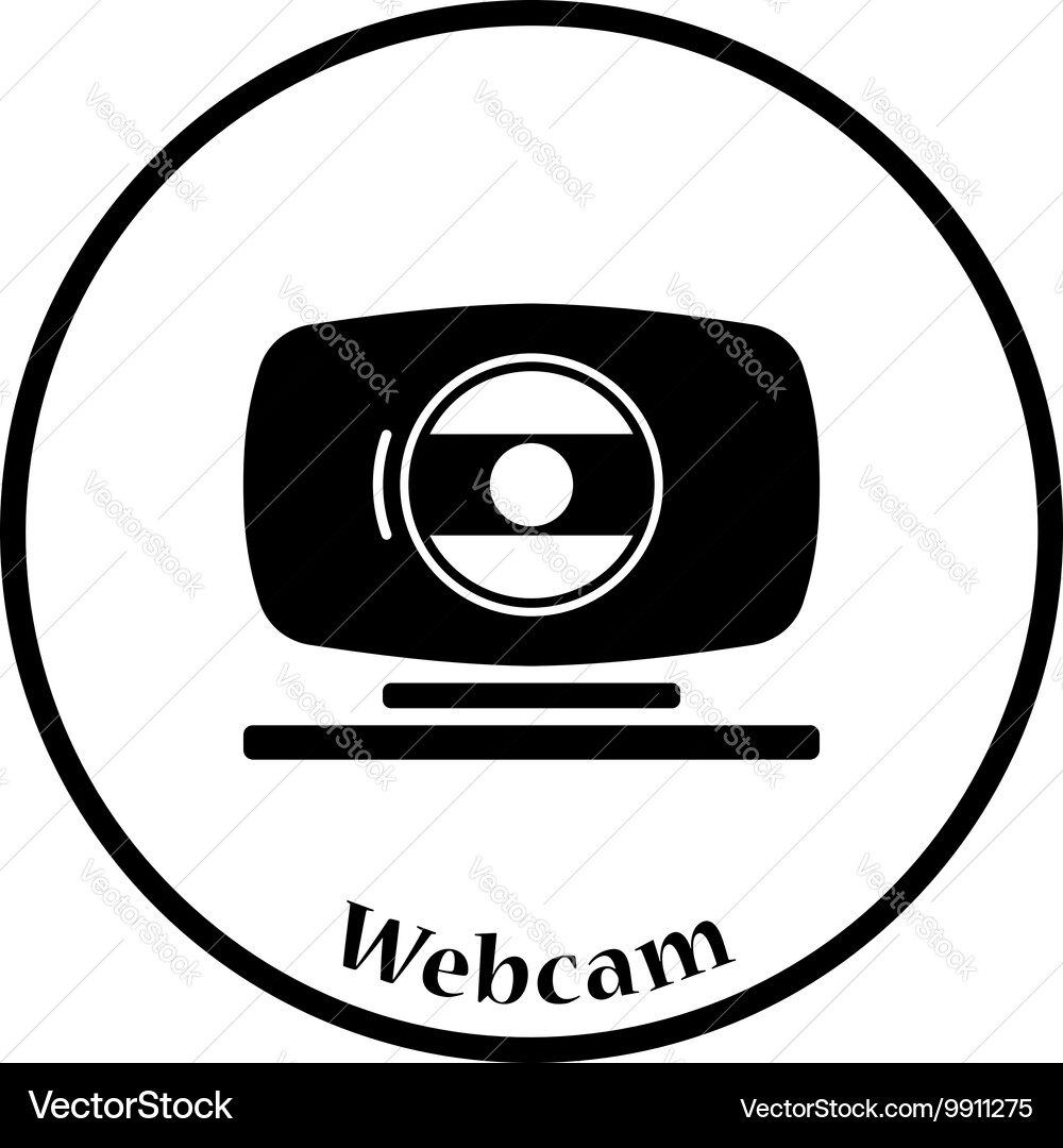 Webcam icon Royalty Free Vector Image - VectorStock