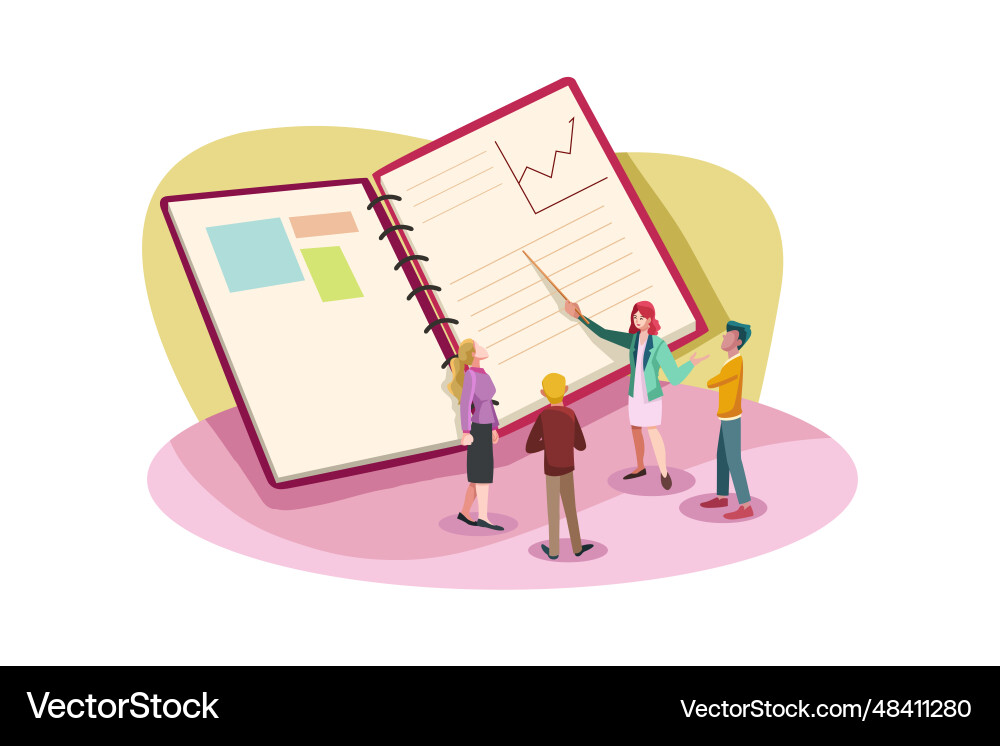 Business analysis Royalty Free Vector Image - VectorStock