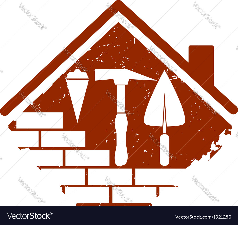 Construction symbol Royalty Free Vector Image - VectorStock