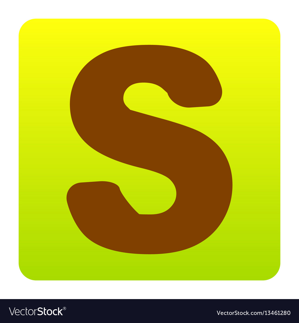 Letter s sign design template element Royalty Free Vector