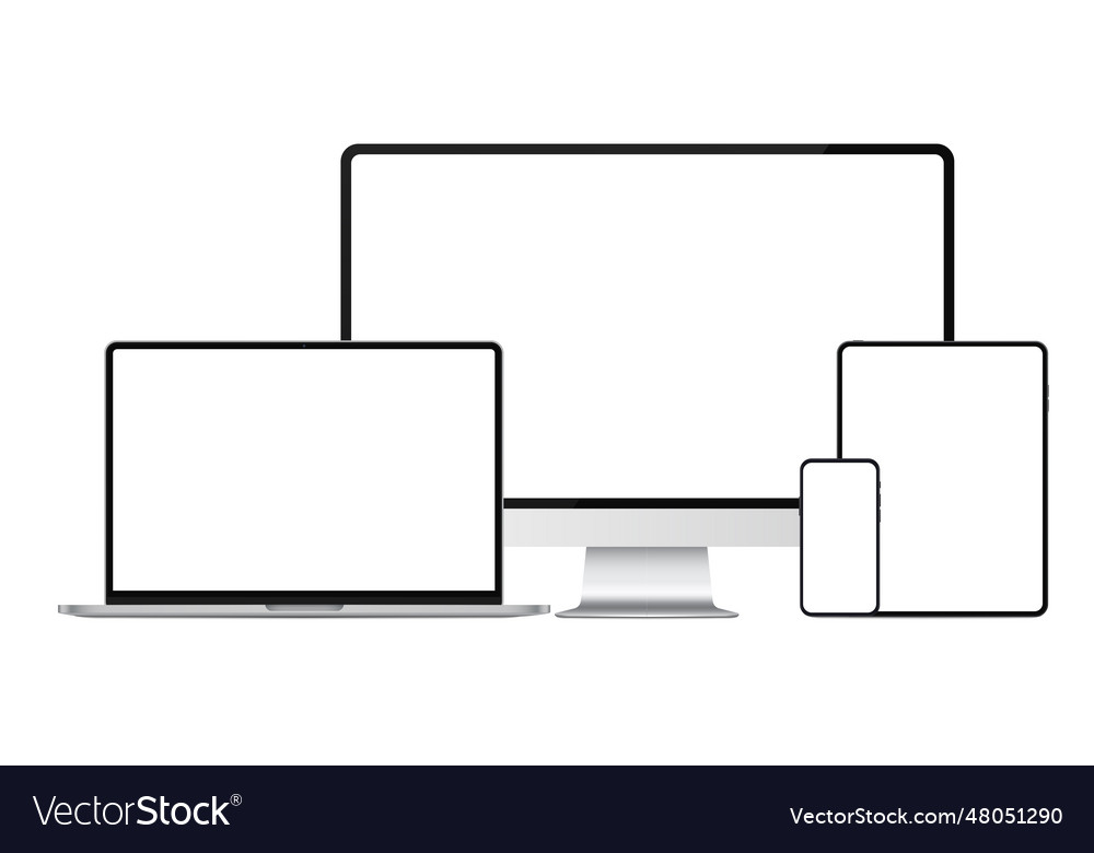 New version of silver metal modern premium Vector Image