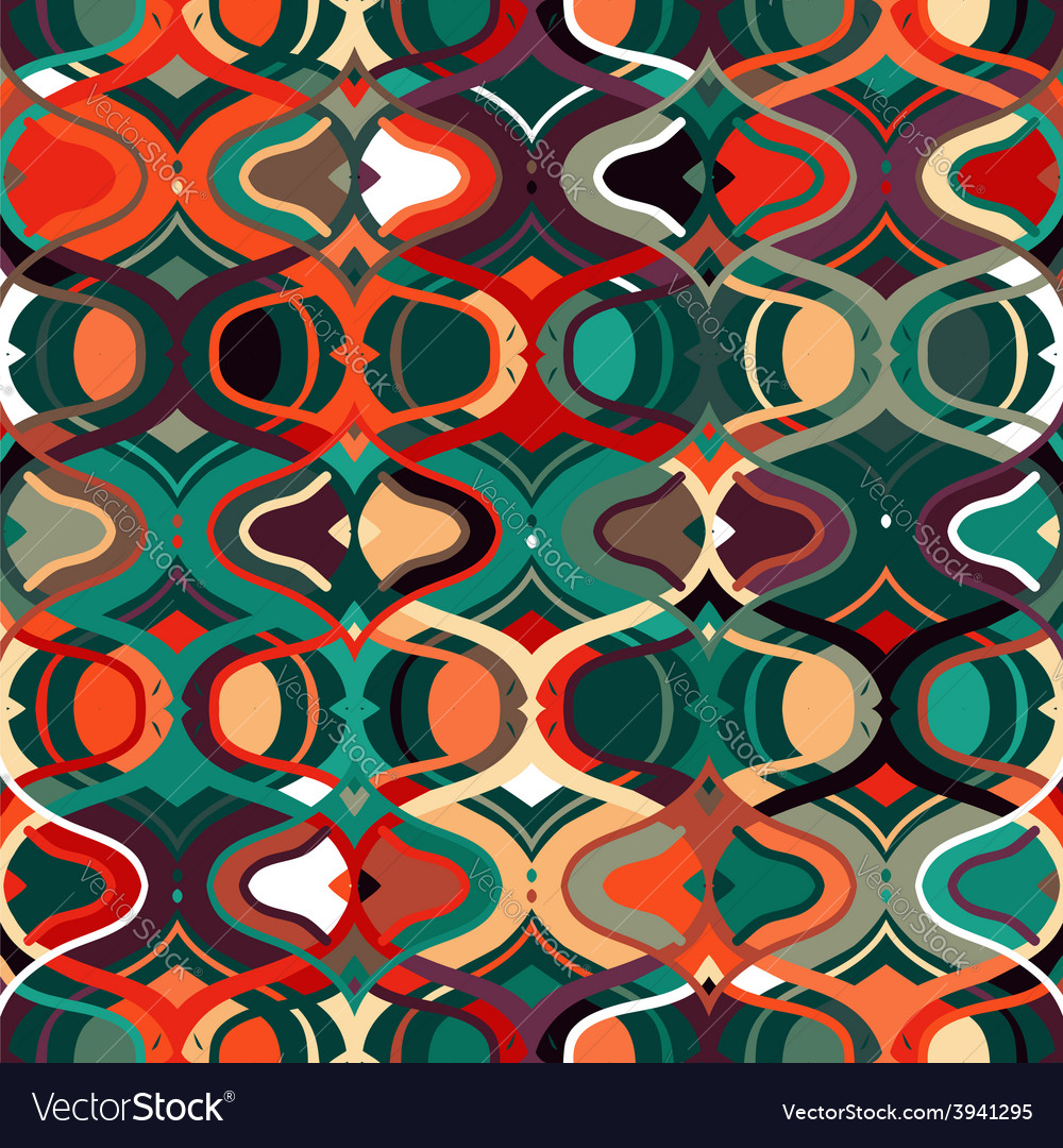 Seamless ethnic pattern Royalty Free Vector Image