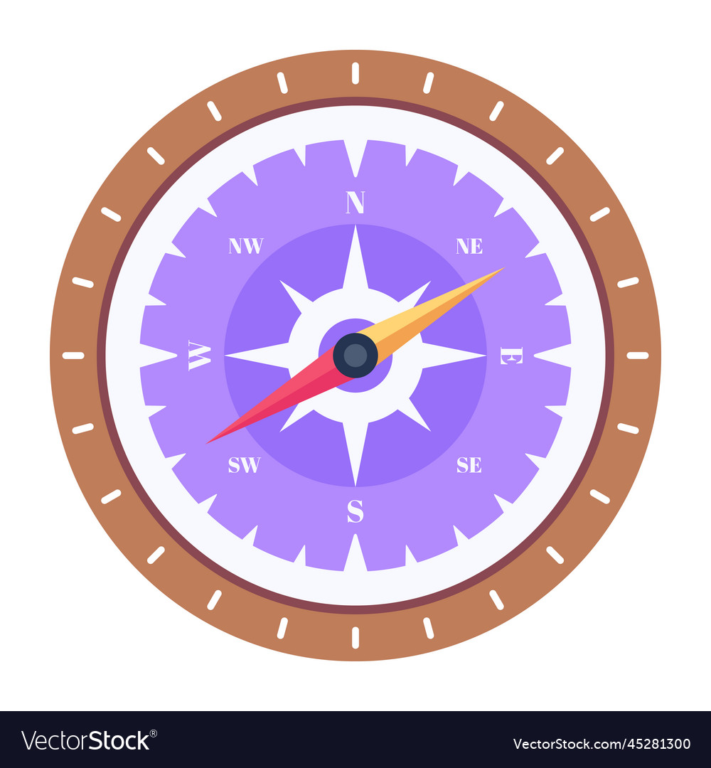 Cardinal directions Royalty Free Vector Image - VectorStock