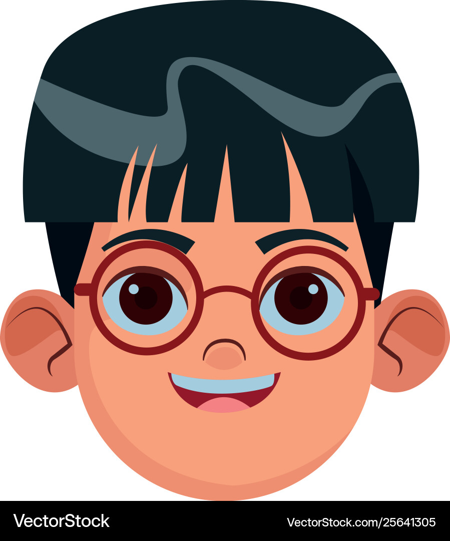 Little kid avatar profile picture Royalty Free Vector Image