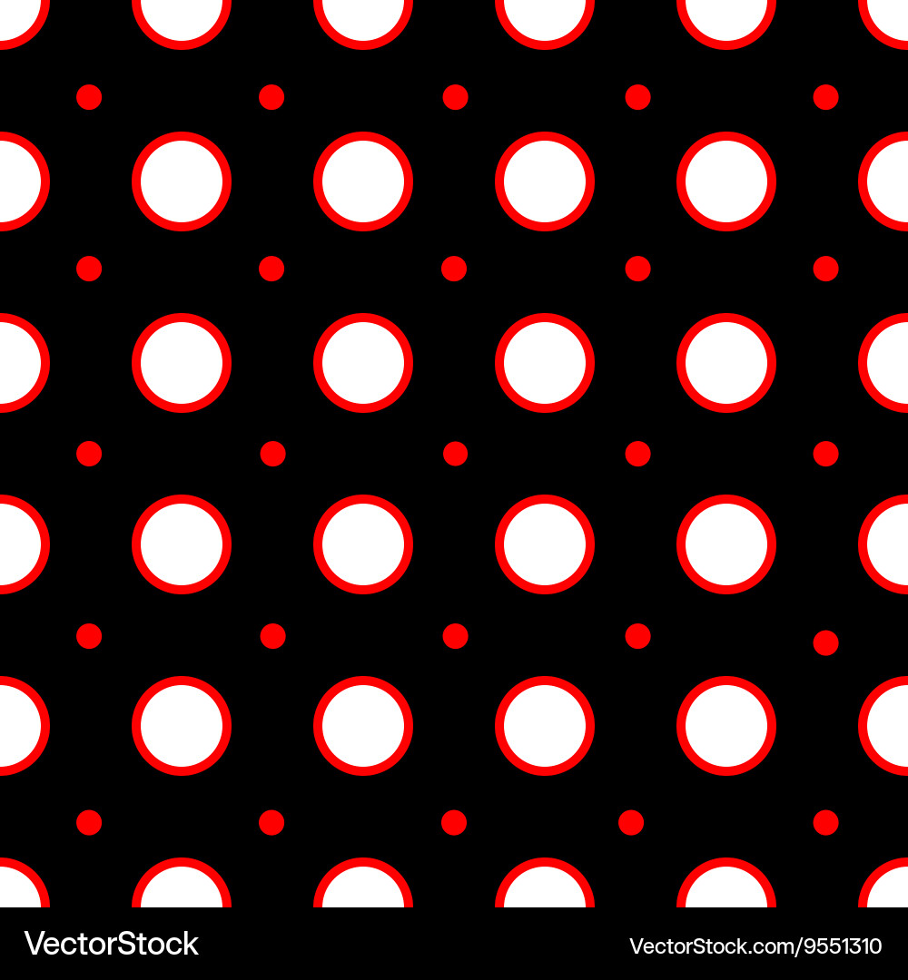 Circle geometric seamless pattern Royalty Free Vector Image