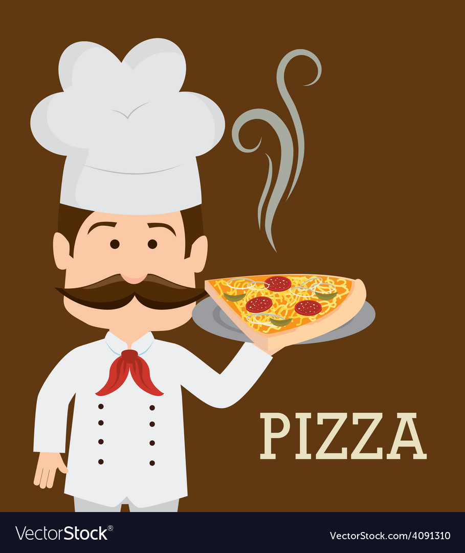 Pizza Design Royalty Free Vector Image - Vectorstock