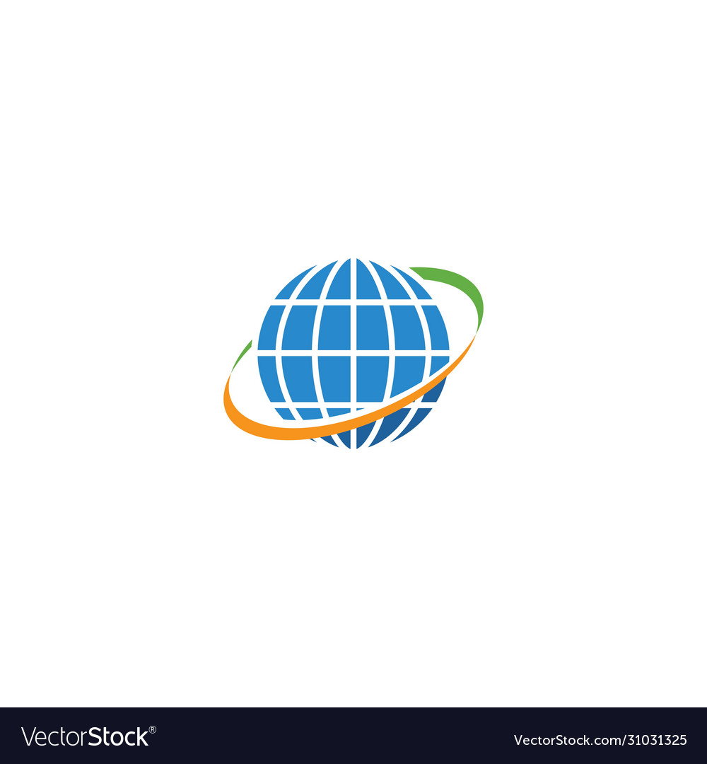 Globe technology Royalty Free Vector Image - VectorStock