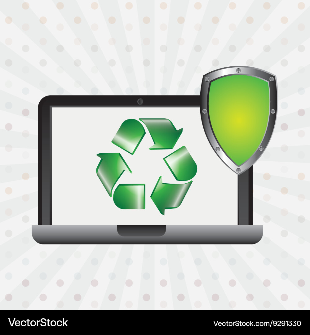 Energy saving design Royalty Free Vector Image