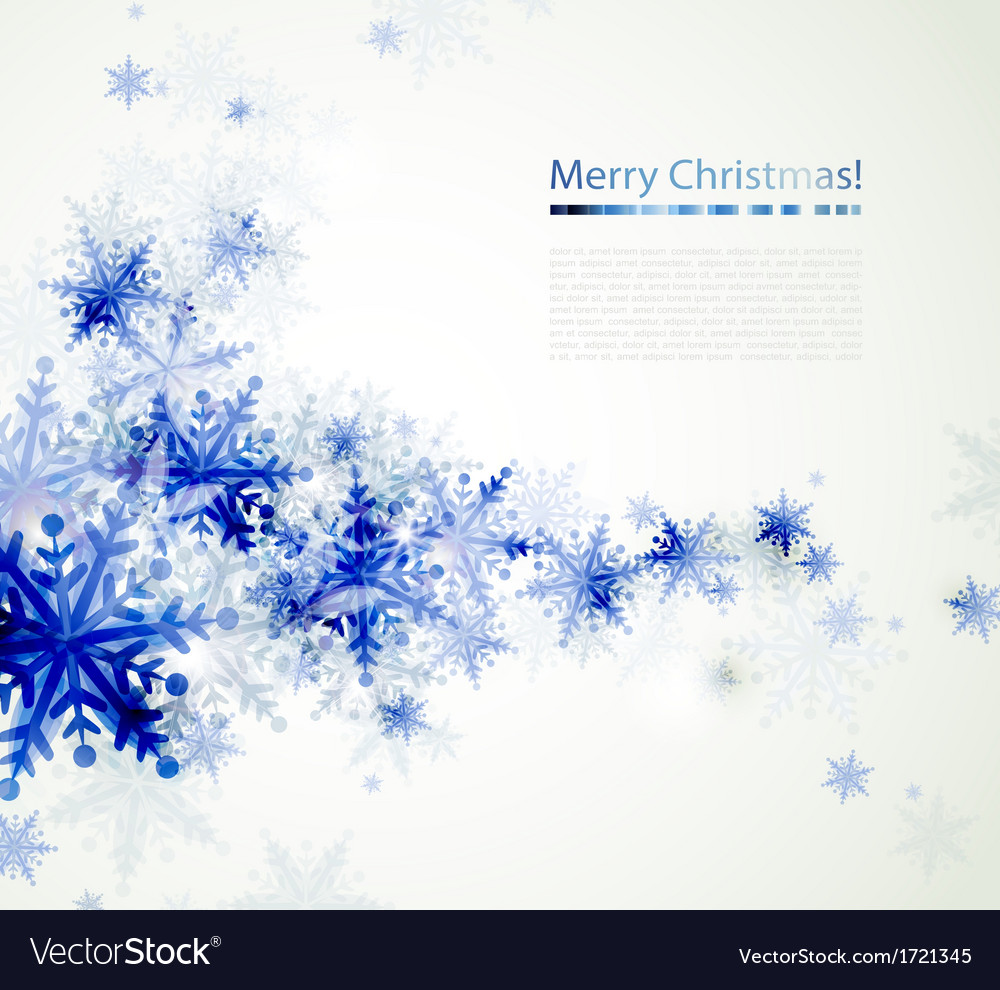 Blue snowflakes Royalty Free Vector Image VectorStock Blue snowflakes Royalty Free Vector Image VectorStock