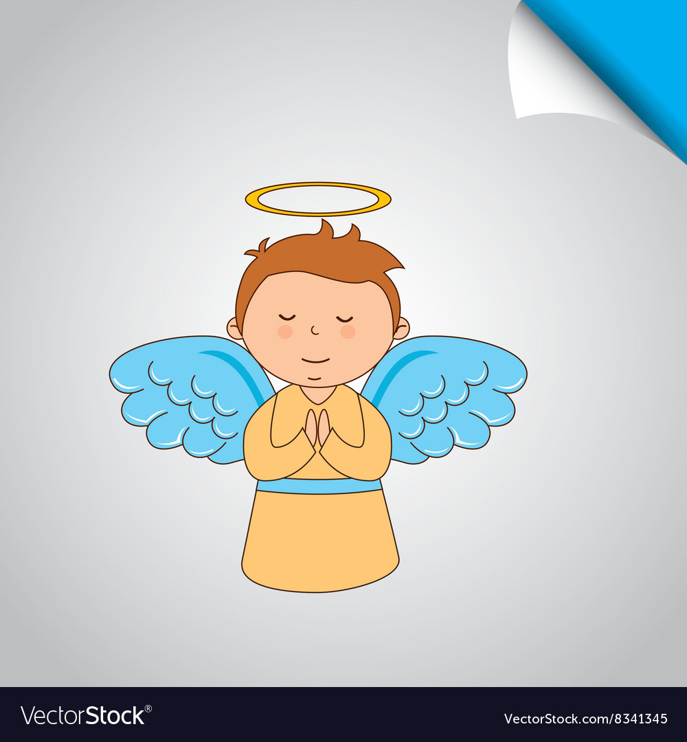 Cute Angel Design Royalty Free Vector Image - Vectorstock