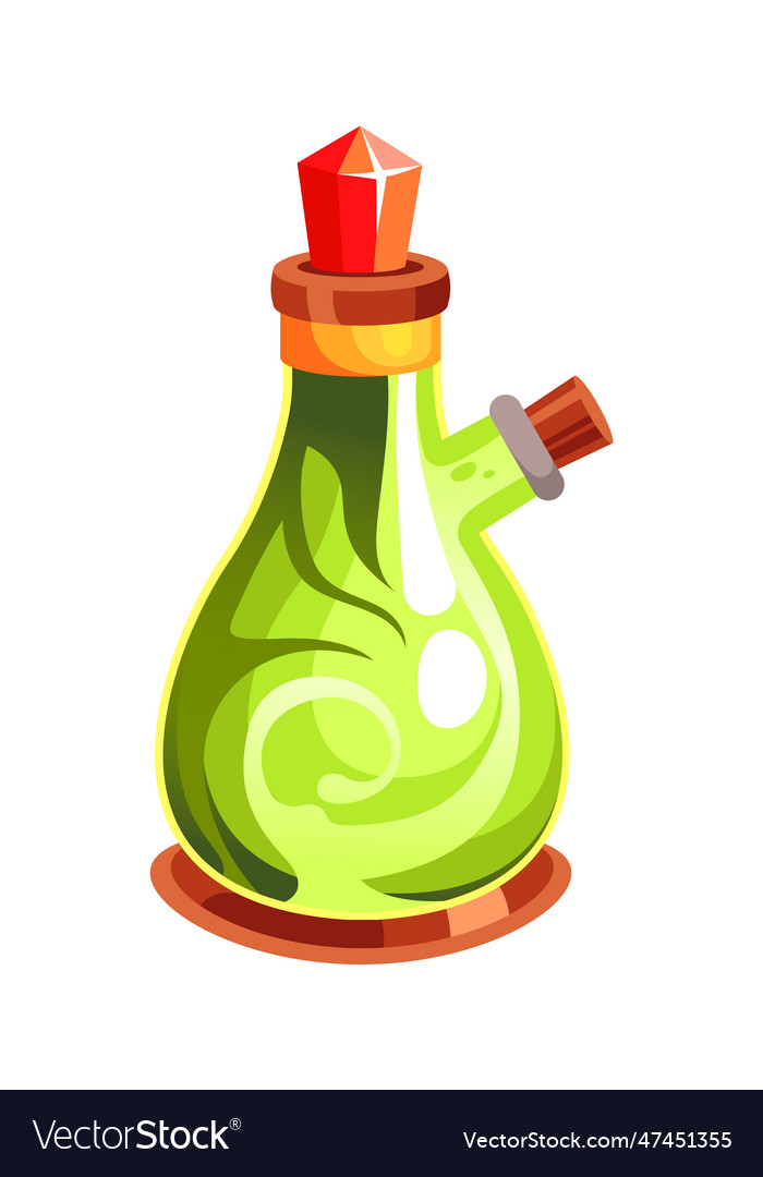 Game potion vessel Royalty Free Vector Image - VectorStock