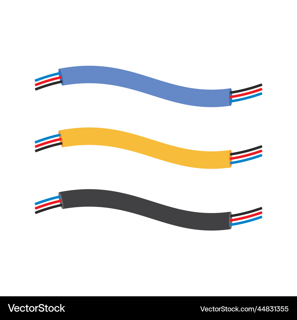 Viber optic cable icon Royalty Free Vector Image