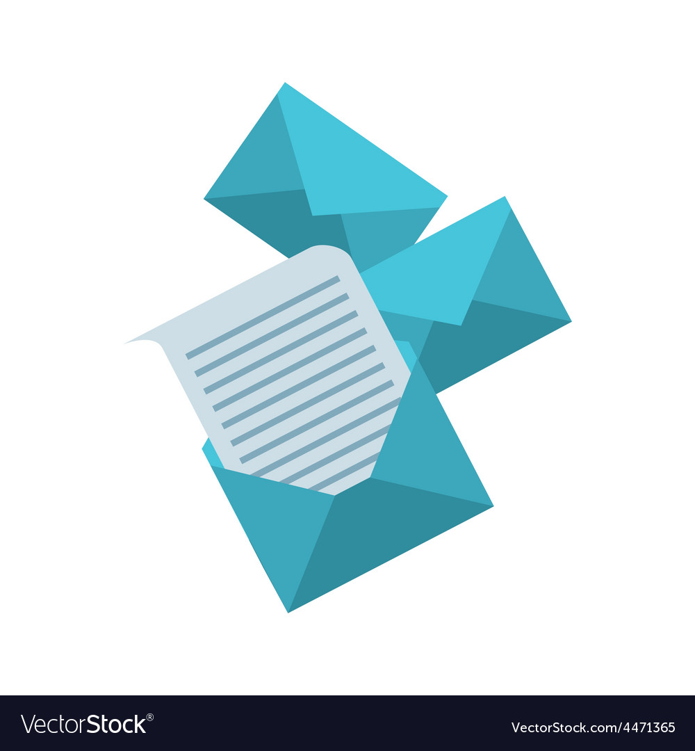 E-mail concept Royalty Free Vector Image - VectorStock