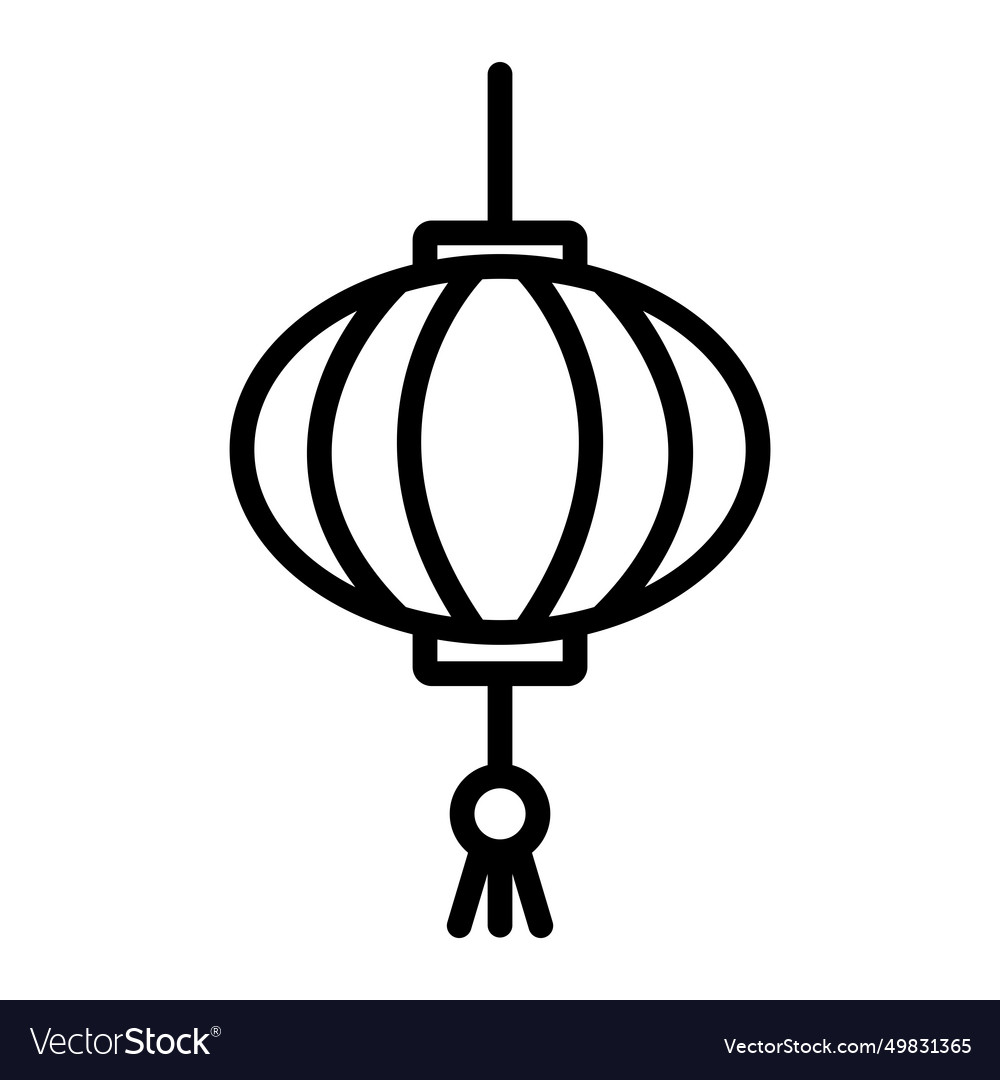 Lantern icon Royalty Free Vector Image - VectorStock