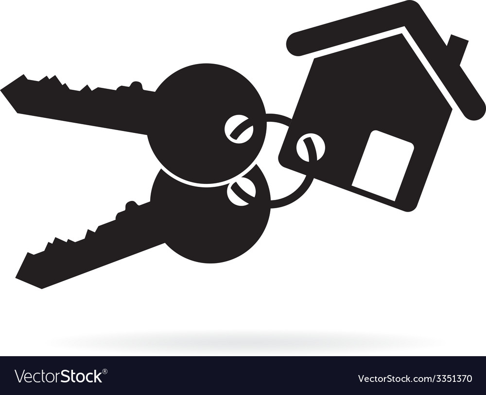 House Keys Royalty Free Vector Image VectorStock   House Keys Vector 3351370 