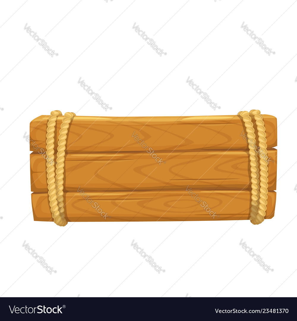 Wooden signboard billboard vector image Wooden signboard billboard