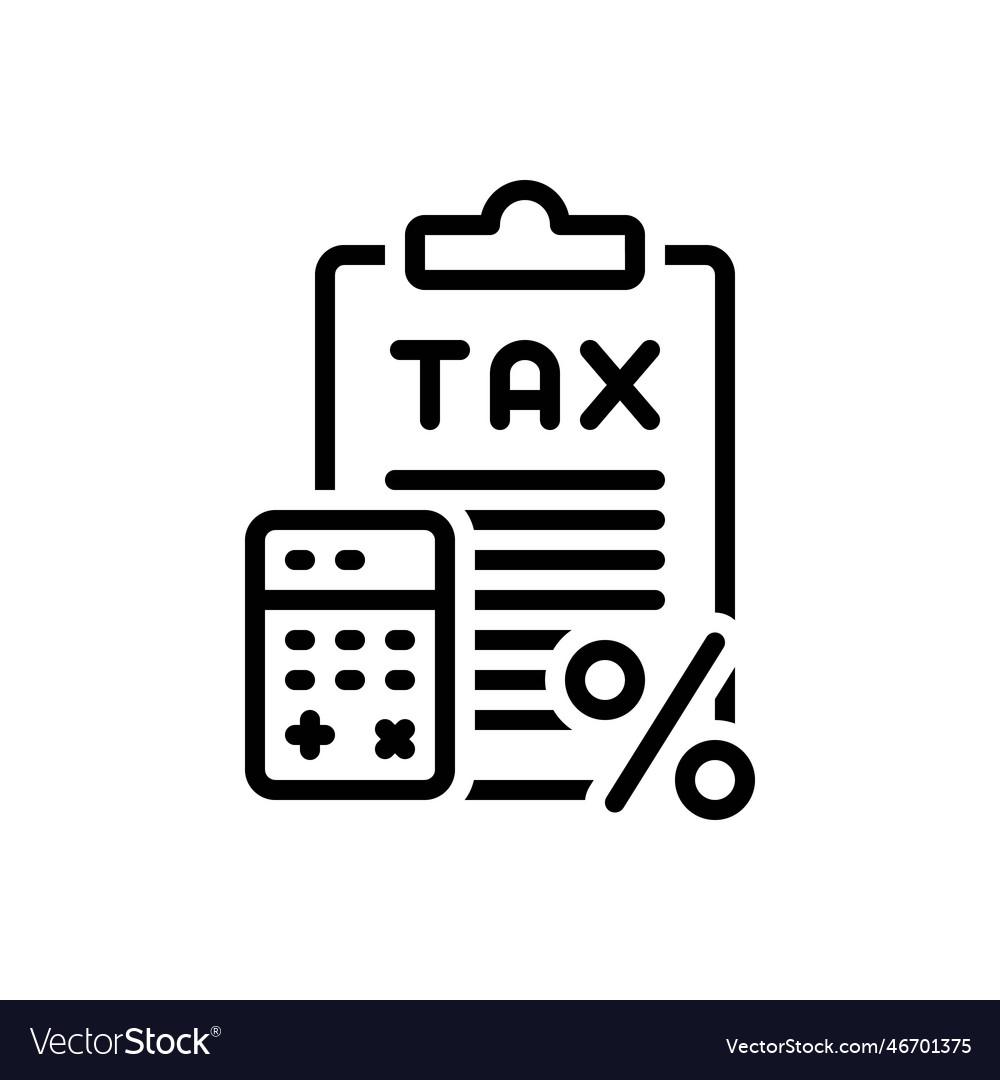 Taxes Royalty Free Vector Image - VectorStock